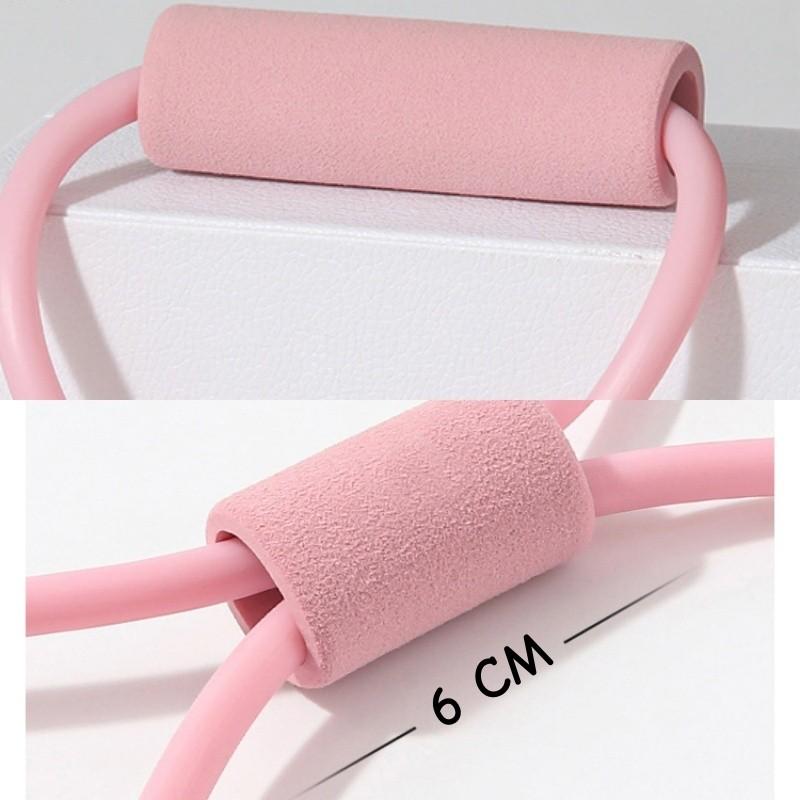 Эластичная лента для подтягиваний в форме восьмерки, для расширения груди и создания напряжения, для красивой спины, для йоги, пилатеса, фитнеса, веревка в форме восьмерки