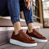 Men Footwear Casual Shoes Sneakers Tan Sneakers for Men 2023 Summer Casual Lace Up Flexible Fashion Walking Medium Height Sole Sport CH257