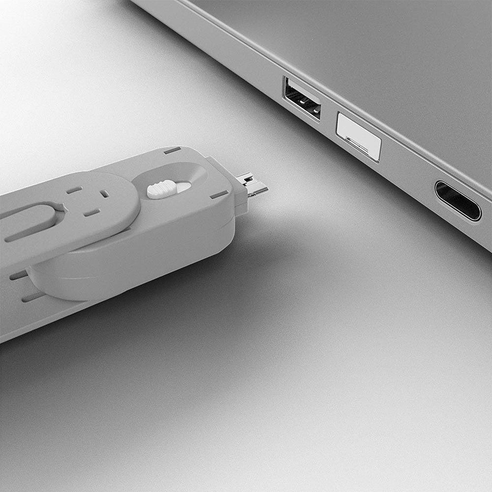 Lindy Blokada Portu Usb-A Biała Abs - Zabezpieczenie Portu 1Szt.