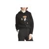 Polo Ralph Lauren FW22 Teddy Bear Pattern Embroidered Long Sleeve Hooded Knit Sweater Men Sweater Black WMPOSWEN6820006-001