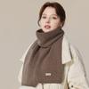 Unisex Pure Wool Knitted Scarf WY182
