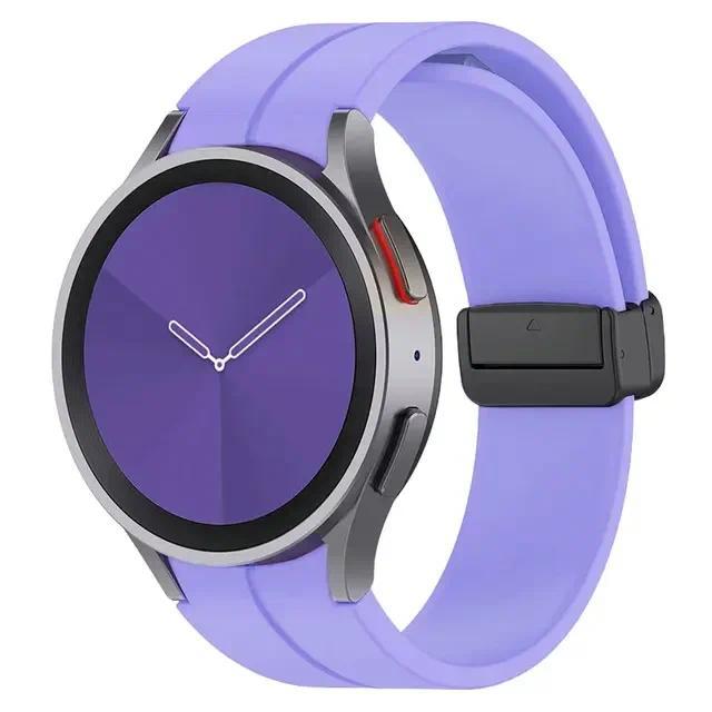Ремешок 20 мм для Samsung Galaxy Watch 7/6/5/4/44 мм 40 мм 5 Pro 45 мм силиконовый браслет correa Galaxy Watch 6 classic 47 мм 43 мм ремешок