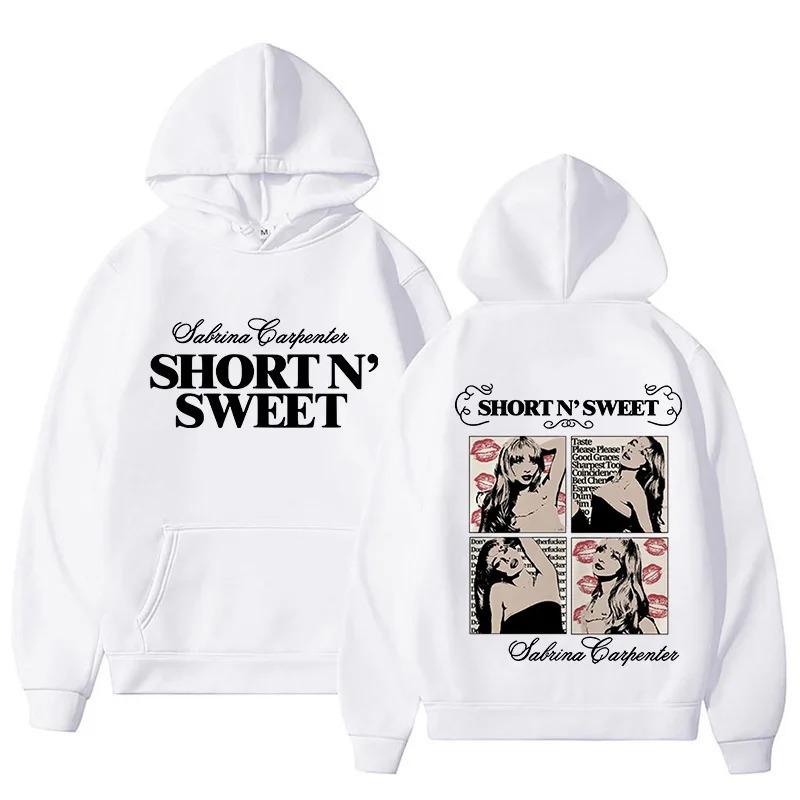 Sabrina Carpenter Hoodies Graphic Printed Sweatshirts Casual Long Sleeve Tops for Men Women
