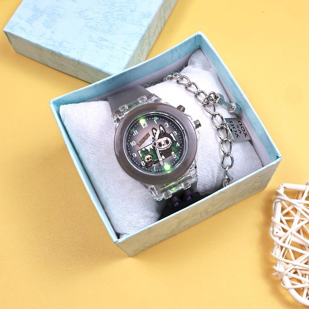 Children's Cute Doll, Cool Luminous Pointer Quartz Watch