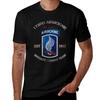 173rd Airborne Sky Soldiers Est 1917 Brigade Combat Team- US Airborne T-Shirt Tees Vintage T Shirts Clothes for Men