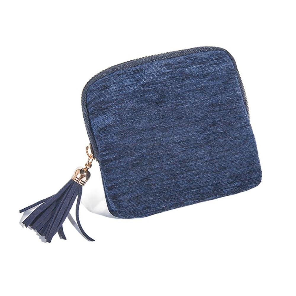 Ring Pendant Jewelry Storage Bag Jewelry Display Jewelry Organizer Tassel Zipper Jewelry Bag Gift