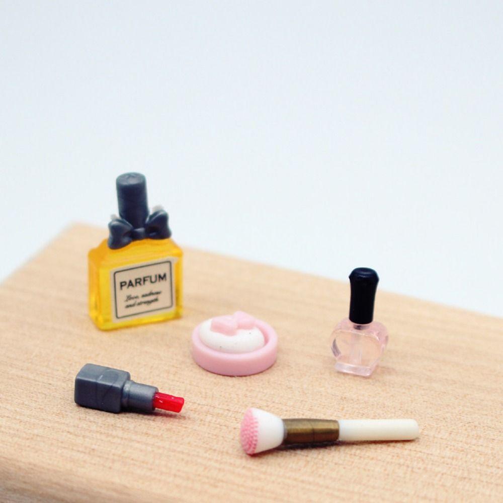 Emulational Lipstick Perfume Powder Brush Model Delicate Doll House Scene Accessories Photo Prop