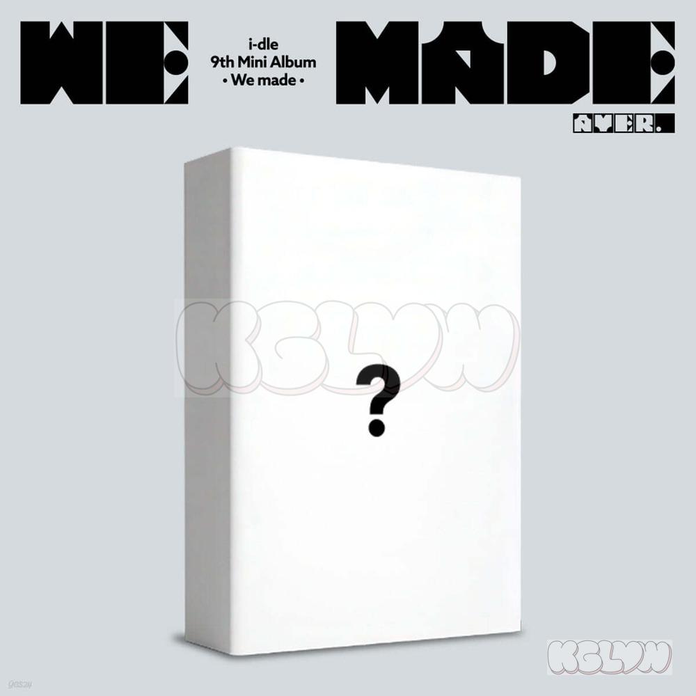 [Предзаказ] i-dle 9-й МИНИ-альбом [We made] Выбор версии Официальный K-POP альбом CD