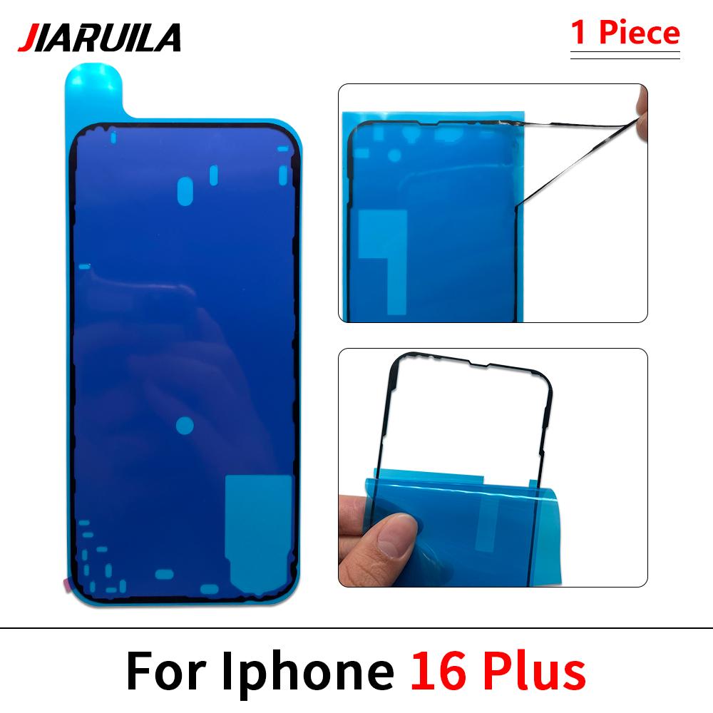 11 шт. Водонепроницаемая наклейка для iPhone 16 11 11 Pro Max Plus 11 mini Клейкая уплотнительная лента рамки ЖК-экрана Запчасти для ремонта