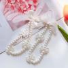 Rope Acrylic Beaded Phone Lanyard Wrist Hand Lanyard Hand Strap Mobile Phone Straps Phone Charm