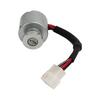 Starter Ignition Key Switch with Key 66101 55200 Sensitive Replacement For Kubota TG1860G ZD18 ZD18F ZD21 ZD21F ZD28