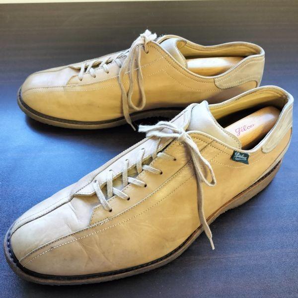 PARABOOT Сделано во Франции Бежевый Коричневый Размер 11.5 29.0 30.0(ИСПОЛЬЗОВАЛ)
