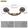 Antique Bronze Drawer Pulls Vintage Furniture Handles Classic Cabinet Handles  Home Furniture