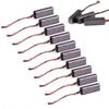 sale Generic 4.5 x 6.5 x 20mm Brush Replacement Carbon Brushes Wire Electric Motor Leads Generator