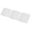 3Pcs LCD Screen Protective Film Camera LCD Screen Cover ABS Protector for Nikon D600 D610