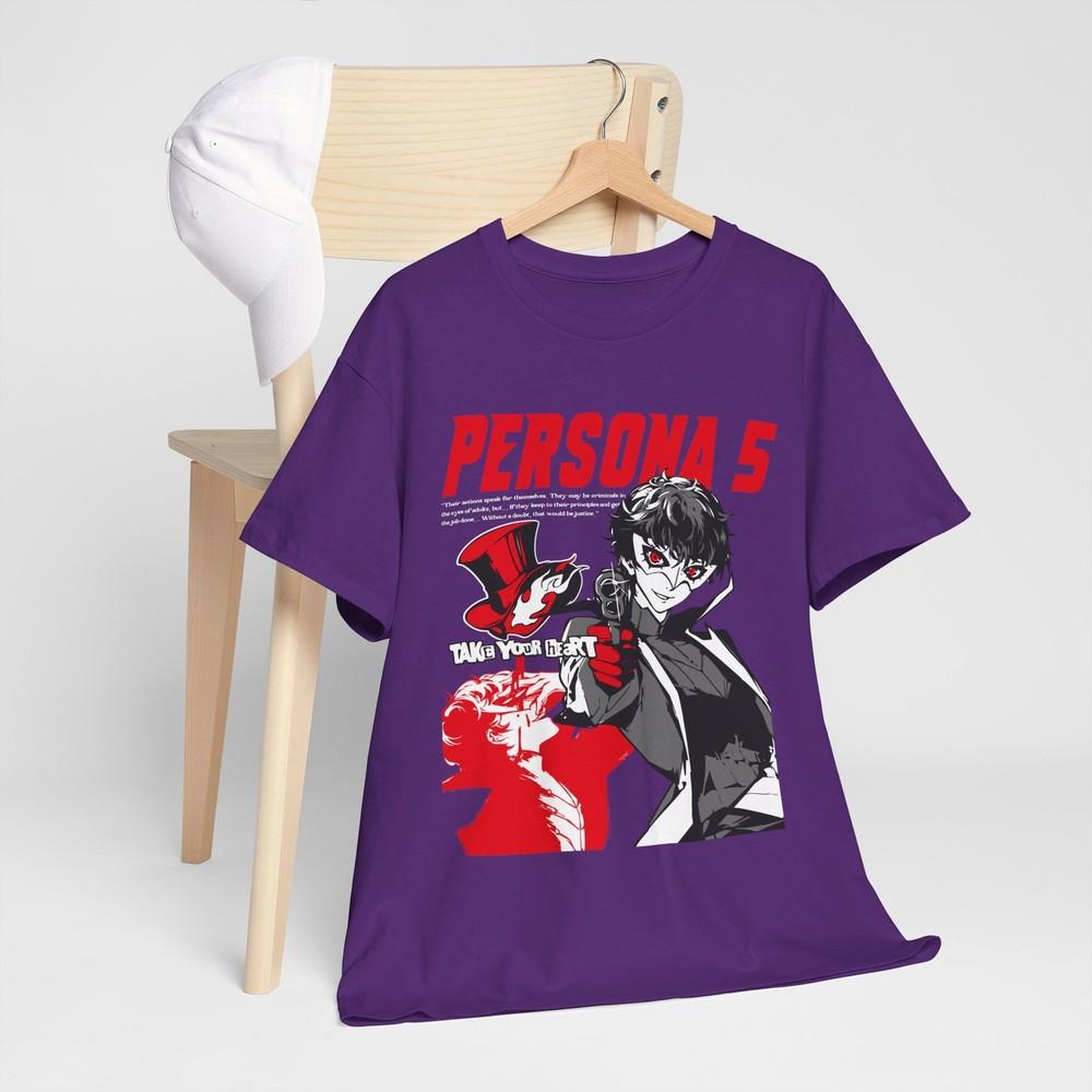 Persona 5 Tshirtgoro Akechi Shin Megami Tensei Anime Unisexga Gift Kids Clothes