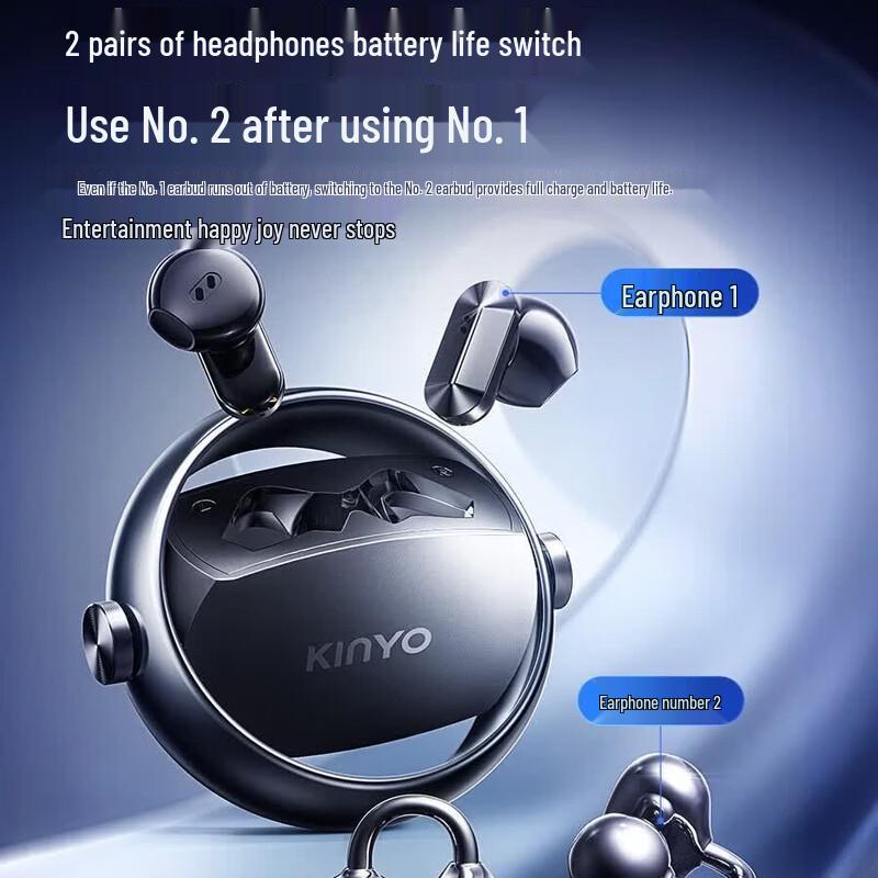KINYO A30 Наушники Bluetooth с шумоподавлением и ИИ-переводом