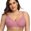Beauwear Plus Size 36-52 Big Cup D E F Cup Unlined Bra Women Basic Underwear Full Coverage Underwire Supportive Bh