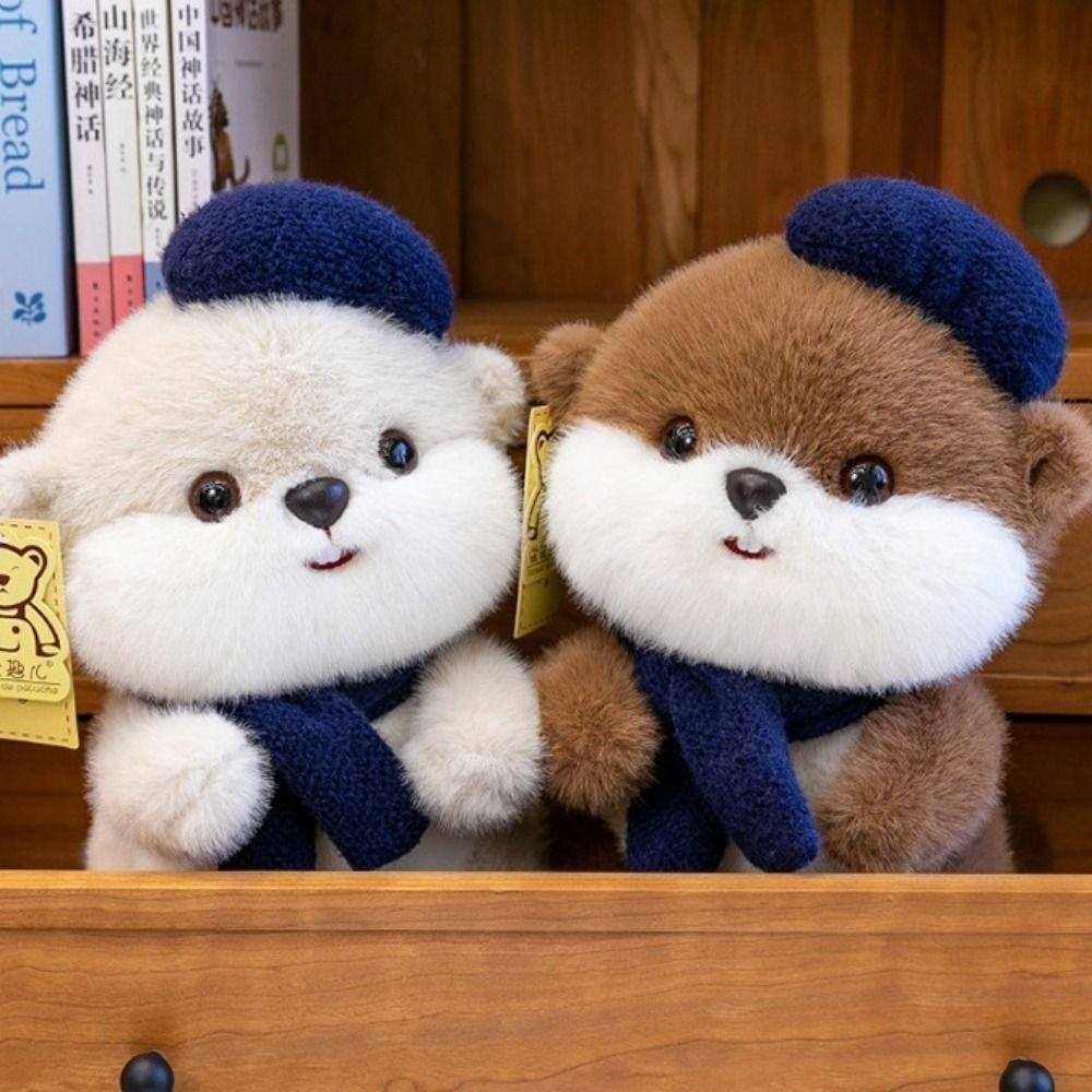 Soft Beaver Plush Doll Collection Squirrel Plush Toy Little Otter Plush Toy Home Decor
