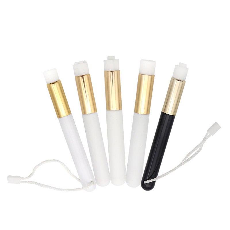 Микрофибровая щетка для волос с плоским носом, щетка для чистки отверстий в носу, щетка для удаления черных точек