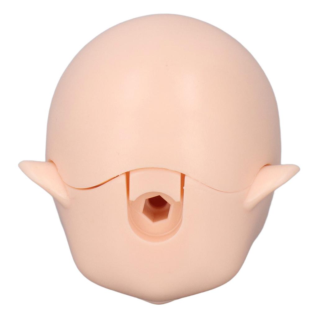 Голова для BJD кук 1/12, заготовка для шарнирных кукол, с возможностью кастомизации макияжа, для тренировки макияжа DIY, съемные пластиковые части головы
