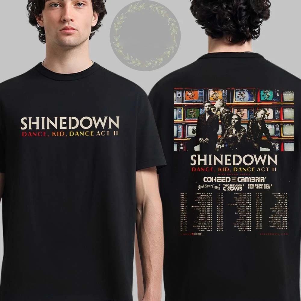 Shinedown Танцевальный Детский Танцевальный Акт II 2026 Мировой Тур По Всему Миру Футболка