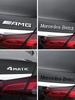 Горячая автомобильная наклейка 2026 Для Benz Для Mercedes Benz Задняя декоративная наклейка на логотип 3D Стерео ABS Модификация Для Mercedes Benz AMG 4M