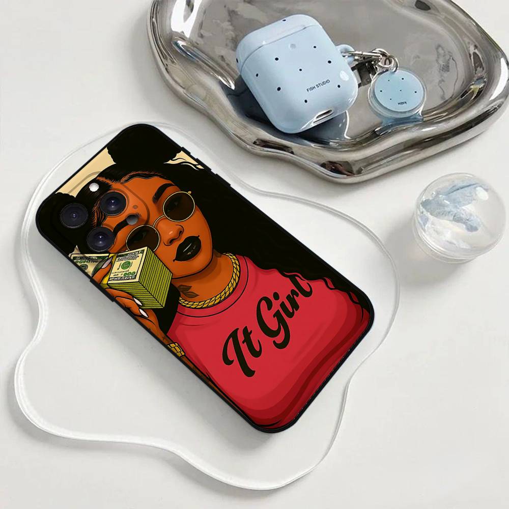 Модный Чехол для Телефона B-Bratz D-Doll Чехол для Телефона Для Iphone 17 16 15 11 13 14 Pro Max X Xr Xs Max 12mini Черный Чехол
