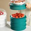 Food Cover Draining Basket Multipurpose 6 Layer Table Food Cover New Outside Draining Basket  Table
