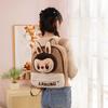 Decoration Doll Cute Plush Cartoon Embroidery Large Backpack Capacity
