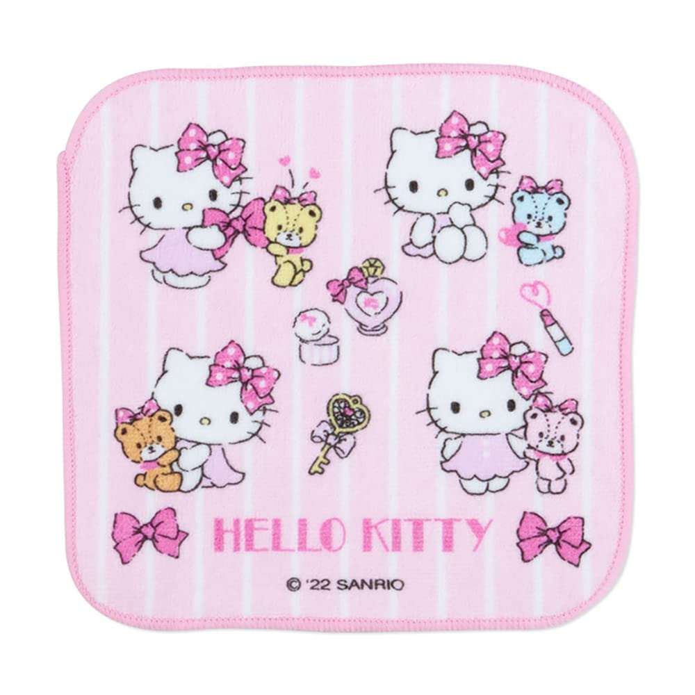 Sanrio Набор из 4 маленьких полотенец Sanrio Hello Kitty Hello Kitty Моющиеся полотенца с персонажами 16 x x 16 см 631124 SANRIO (САНРИО) Китти-чан 0.2