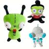 20 см Alien ET 3D Eyes Green Invader ZIM GIR Собака Плюшевая Фигурка Мягкая Коллекционная Игрушка Рождественский Подарок Игрушки для Детей