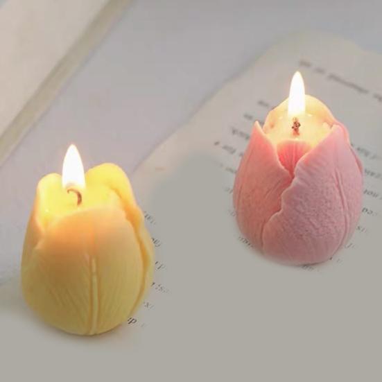 Форма для торта с антипригарным покрытием, пищевая форма бутона тюльпана, форма для выпечки шоколадной помадки, товары для дома