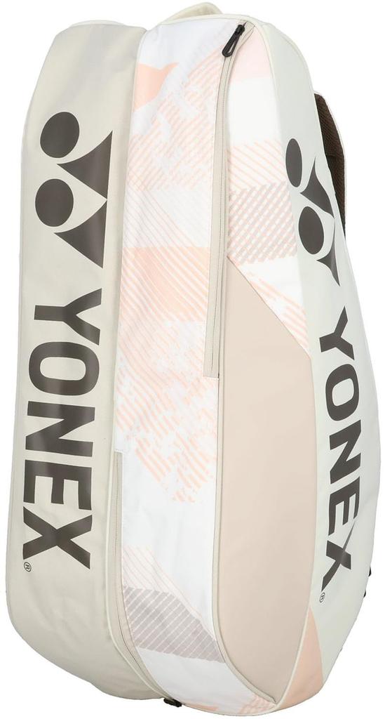 Tennis Bag Racket Bag 6 Hold 6 Tennis BAG2402R Sand Beige [YONEX] (can Rackets)