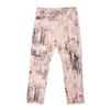 Beige Patterned Asymmetrical Closure Trousers Woman PLEASE