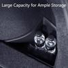 For Tesla Model 3 Highland/Model Y Juniper/Model Y L/Model Y -2026 Rear Trunk Side Storage Box With Cover Mod Accessories