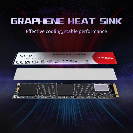 PCIe 4.0 M.2 NVMe SSD Speed Up To 7300MB/s Read 6800MB/s Write 64/128/256GB 3D NAND PC Laptop Desktop Computer Internal Gaming Solid State Drive