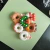 Рождественский пончик PU Сквиши Украшение Игрушка