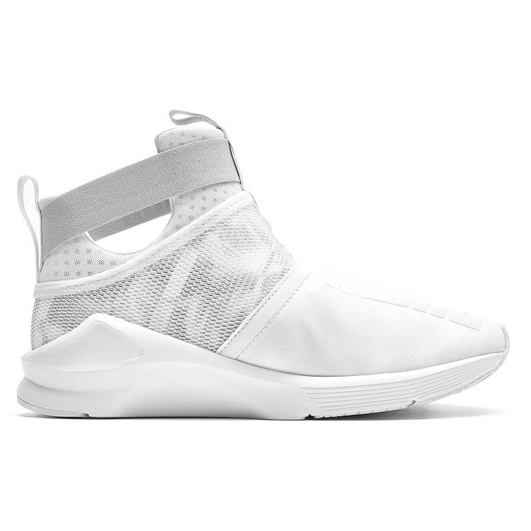 Puma Кроссовки женские Fierce Strap Swan Белые puma-white 189461-02