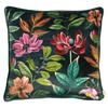 Midnight Garden Floral Cushion Cover