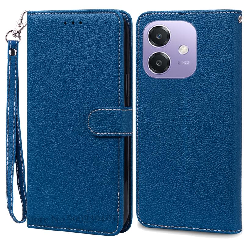 For OPPO A40 Case Flip Leather Wallet Covers For OPPO A40 Case Soft Silicone Book Cover For OPPO A 40 A40M Case Coque Fundas
