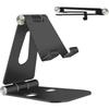 Support Téléphone Bureau Pliable, Support Téléphone Portable Bureau Multi-Angles Réglables Portable En Alum514
