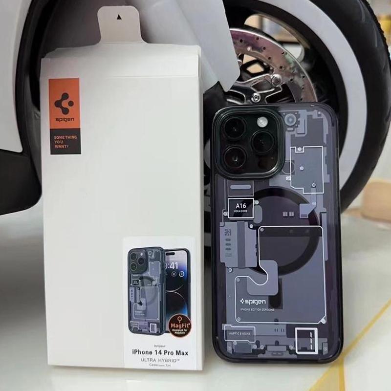 Роскошный чехол для телефона с чип-элементами из технологии для iPhone 16 15 14 13 12 11 Pro Max Plus с магнитной беспроводной зарядкой, высококачественный чехол