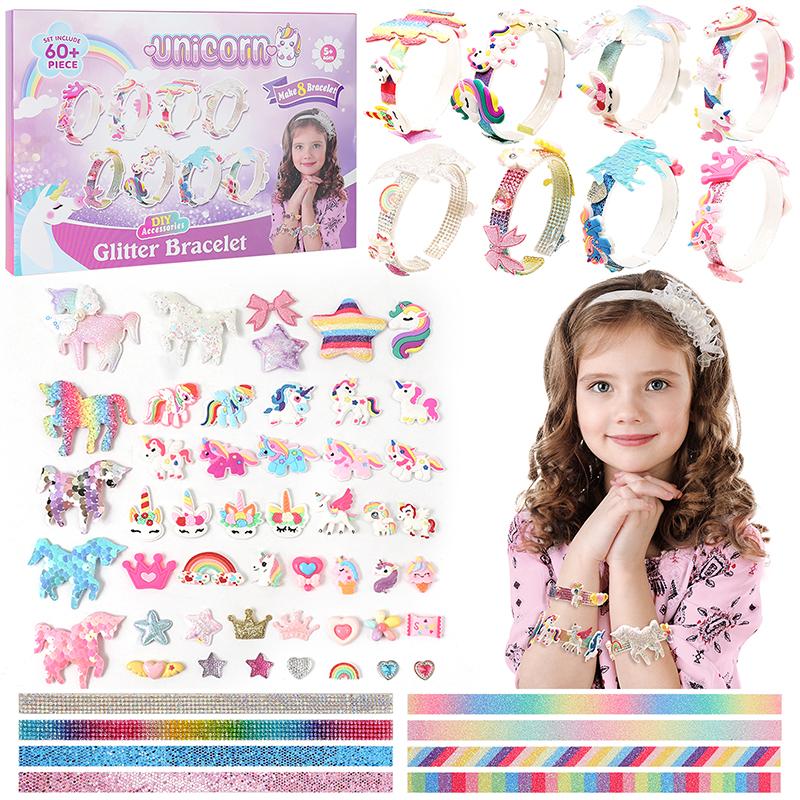 Создание наборов для изготовления браслетов для девочек 5-12 лет - Изготовление поделочных игрушек в качестве подарков на день рождения - Призы для класса, развлечения на вечеринке
