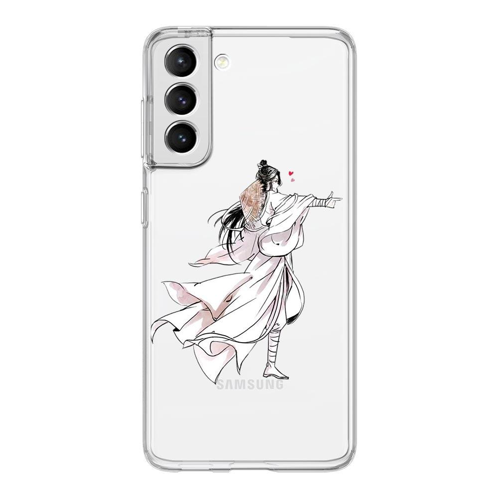 Чехол для телефона Heaven Official Blessing TGCF для Samsung Galaxy S23 S22 Ultra S20 S21 FE 5G S10 S10E S9 S8 Plus 4G, мягкий прозрачный чехол
