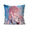 Яэ Мико Анимация Игра G-Genshin I-Impact Наволочка Квадратная Подушка Спальня Диван Досуг Автомобиль Гостиная Украшение Дома 40X40