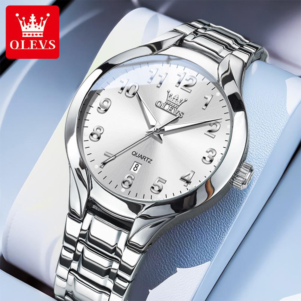 OLEVS Brand Quartz Women's Watch Waterproof Women's Calendar Function Watch 3650