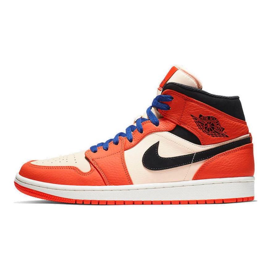 Jordan 1 Средние 'Team Orange Black' Jordan 852542-800