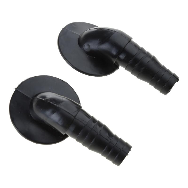 2pcs Air Conditioner Drain Outlet Connector Drain Pipe Elbow Tool Universal External Unit Spout Connector ACPipe Parts