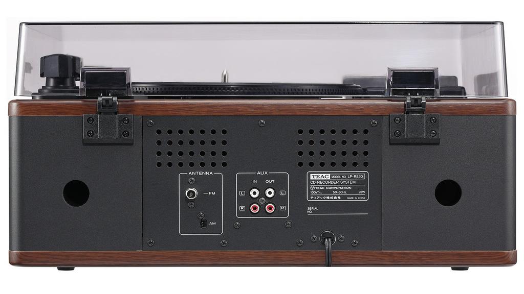 Teac Магнитофон с кассетным проигрывателем Walnut turntable/CD LP-R520-WA